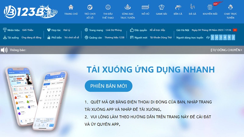 Cách tải app 123B nhanh chóng nhận ngàn ưu đãi hấp dẫn